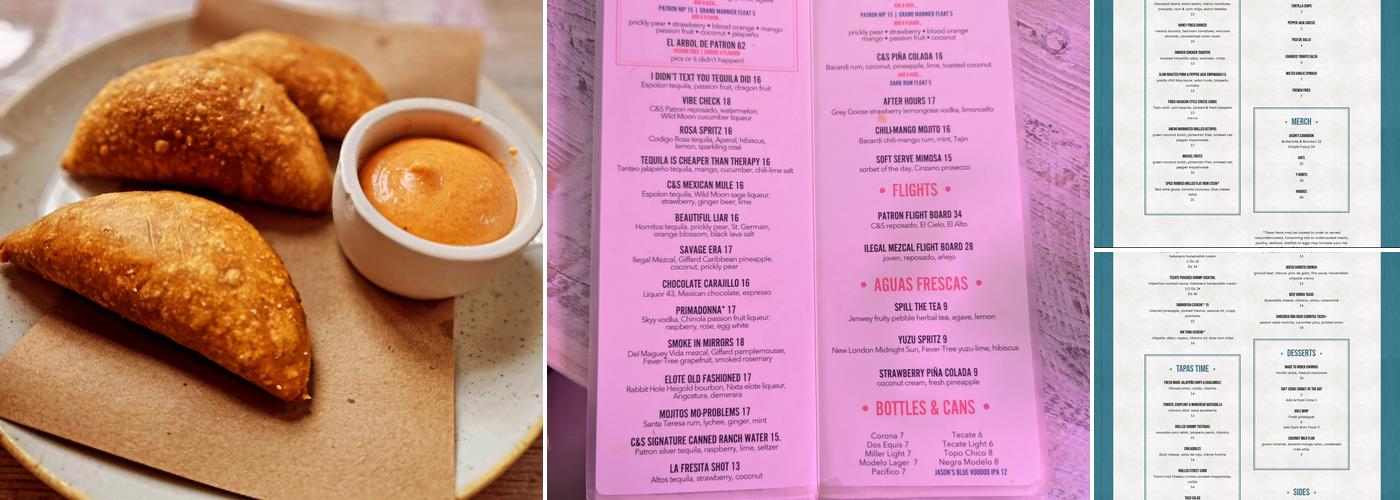 Citrus & Salt Boston Menu