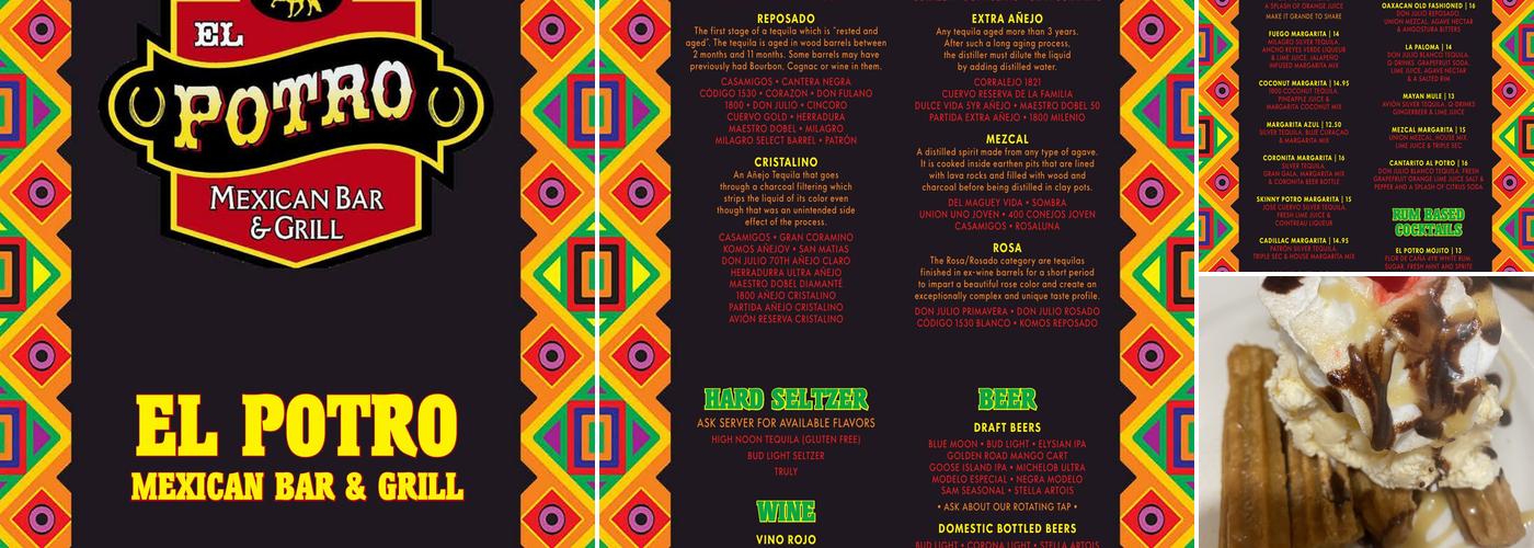 El Potro Mexican Grill Menu