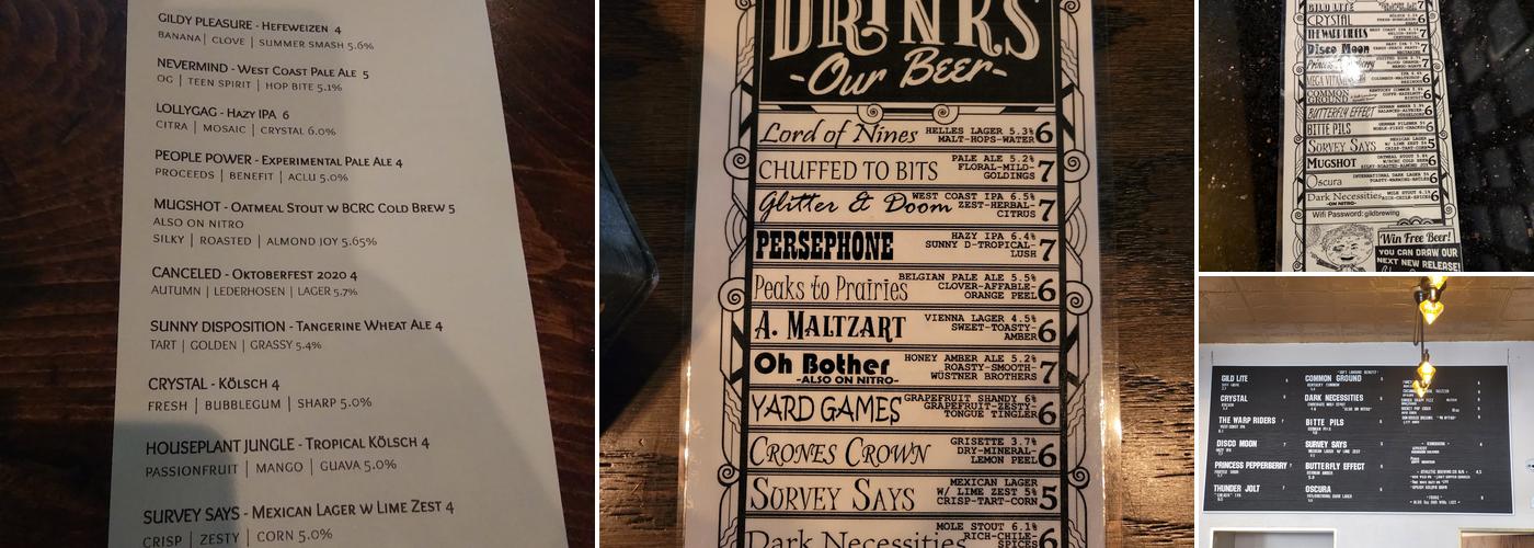 GILD Menu