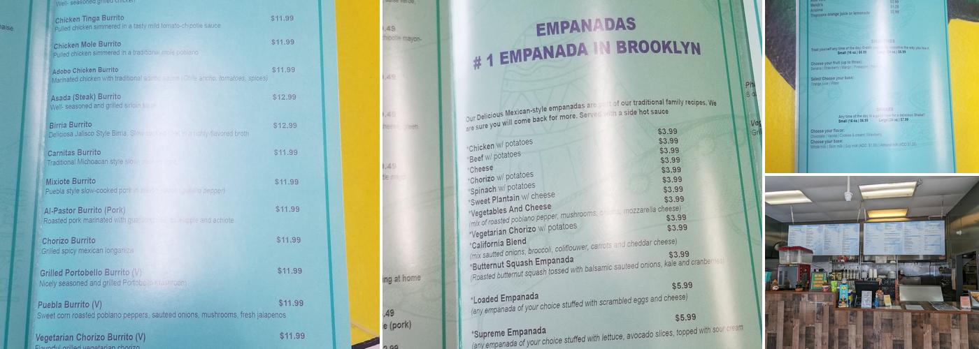 Cielito Lindo Bistro Menu