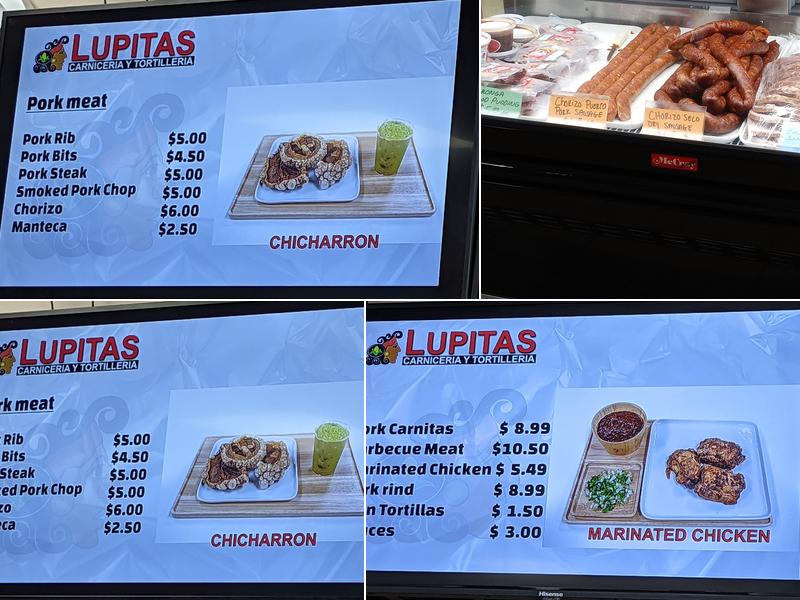 Lupitas Carniceria & Tortilleria Menu