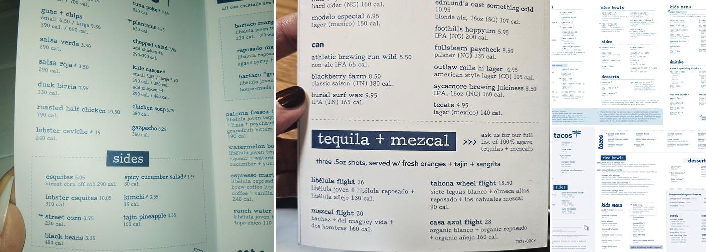 bartaco Menu