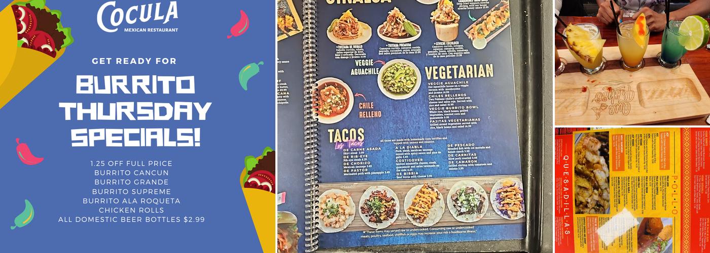 Que Pashoo Menu
