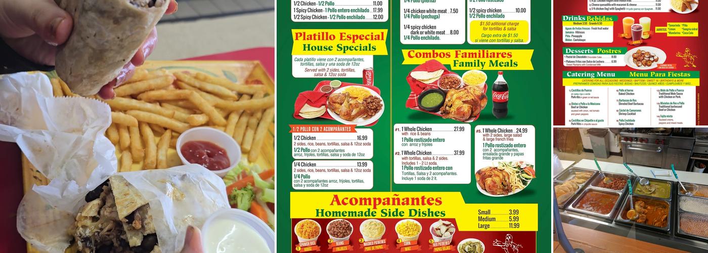 Manny's Rotisserie & Grill Menu