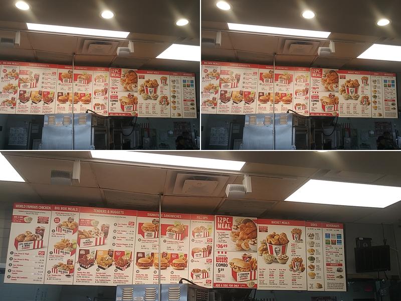 KFC Menu