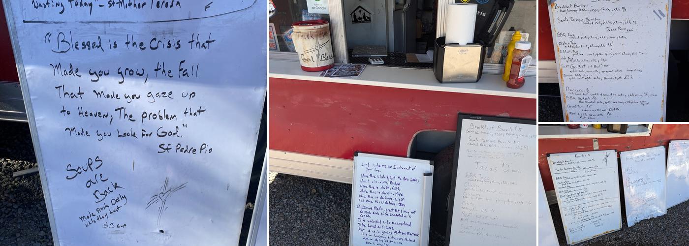 Santafamous Street Eats Menu