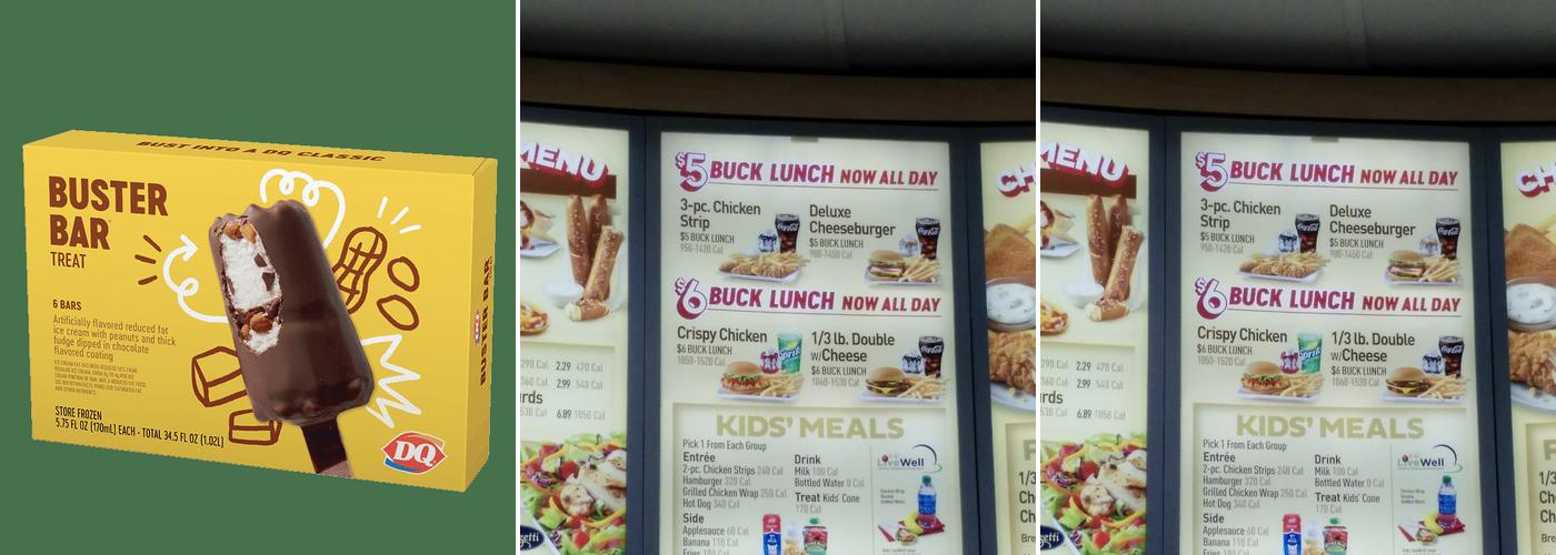 Dairy Queen Grill & Chill Menu