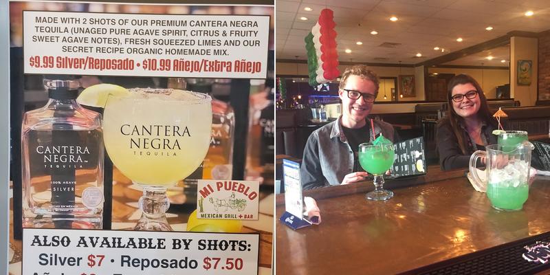 MI PUEBLO MEXICAN RESTAURANT BAR AND GRILL Menu