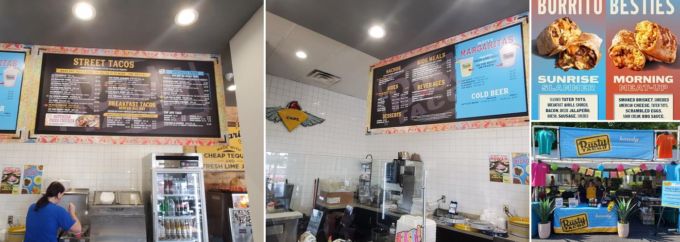 Rusty Taco Menu