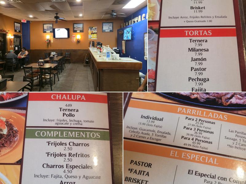 Taquitos Ravi Restaurant Shiloh Menu