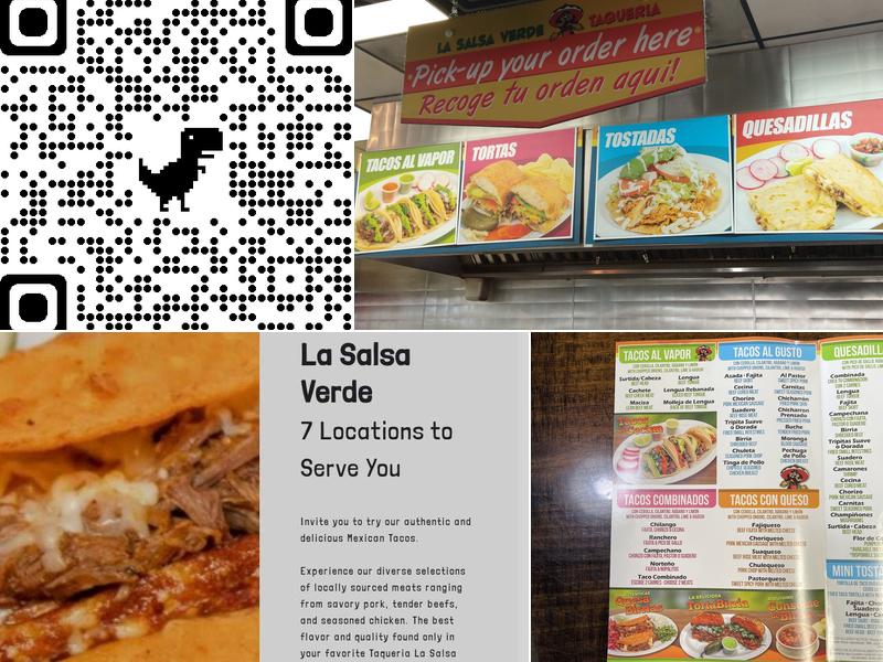 La Salsa Verde Taquería Menu