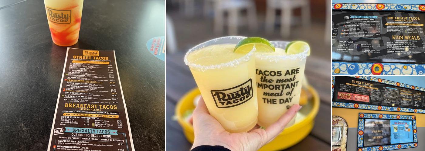 Rusty Taco Menu