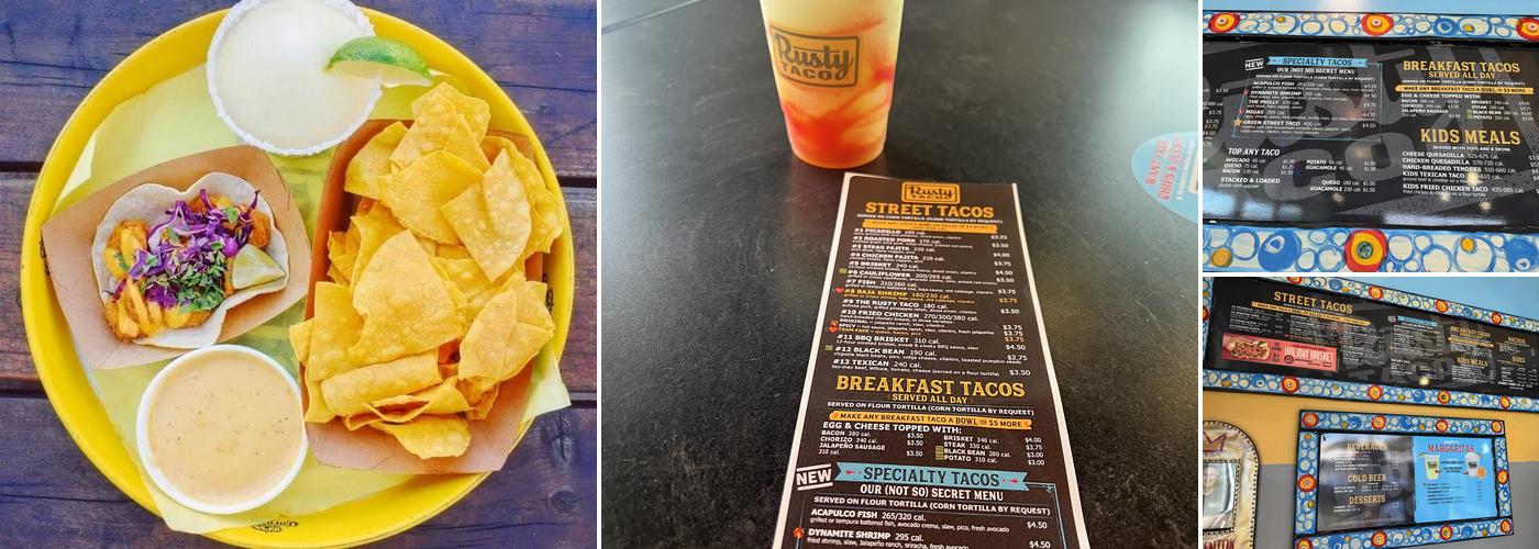 Rusty Taco Menu