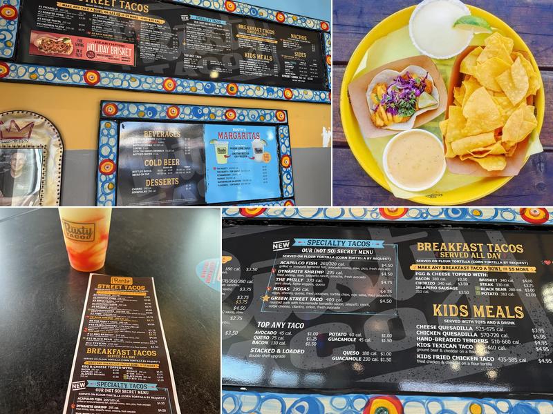 Rusty Taco Menu