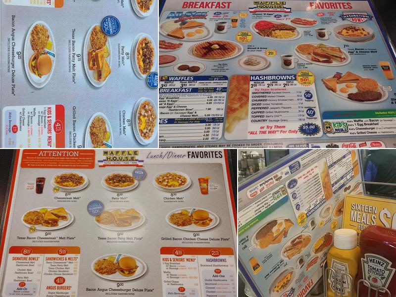 Waffle House Menu