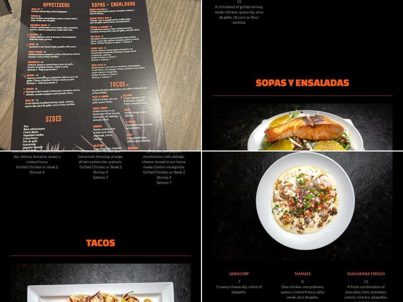 Cielo TX Menu