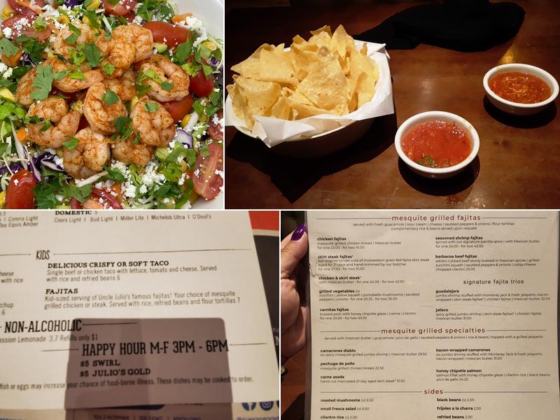 Uncle Julio's Oklahoma City Menu