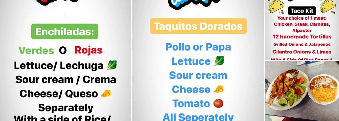 Al Estilo Michoacan Menu