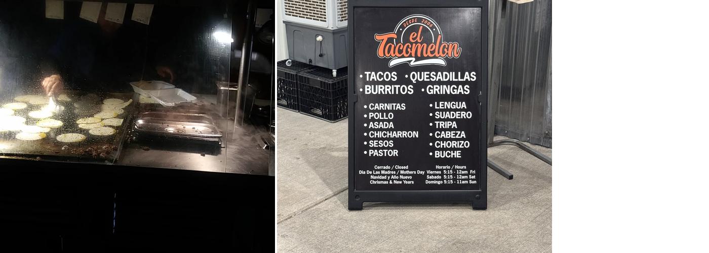 El Taco Melon Menu