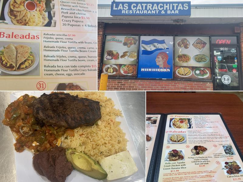 Las Catrachitas Menu