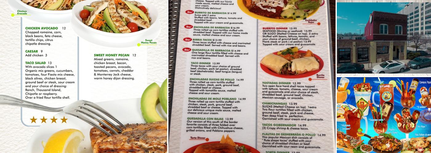 Fiesta Cafe Menu