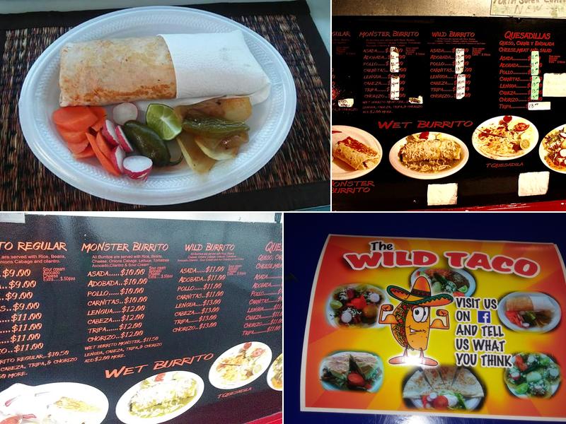 THE WILD TACO 2 Menu