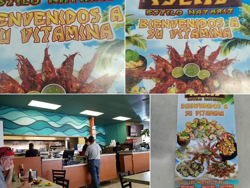 Las Nuevas Islas Menu