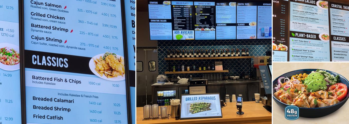 California Fish Grill Menu