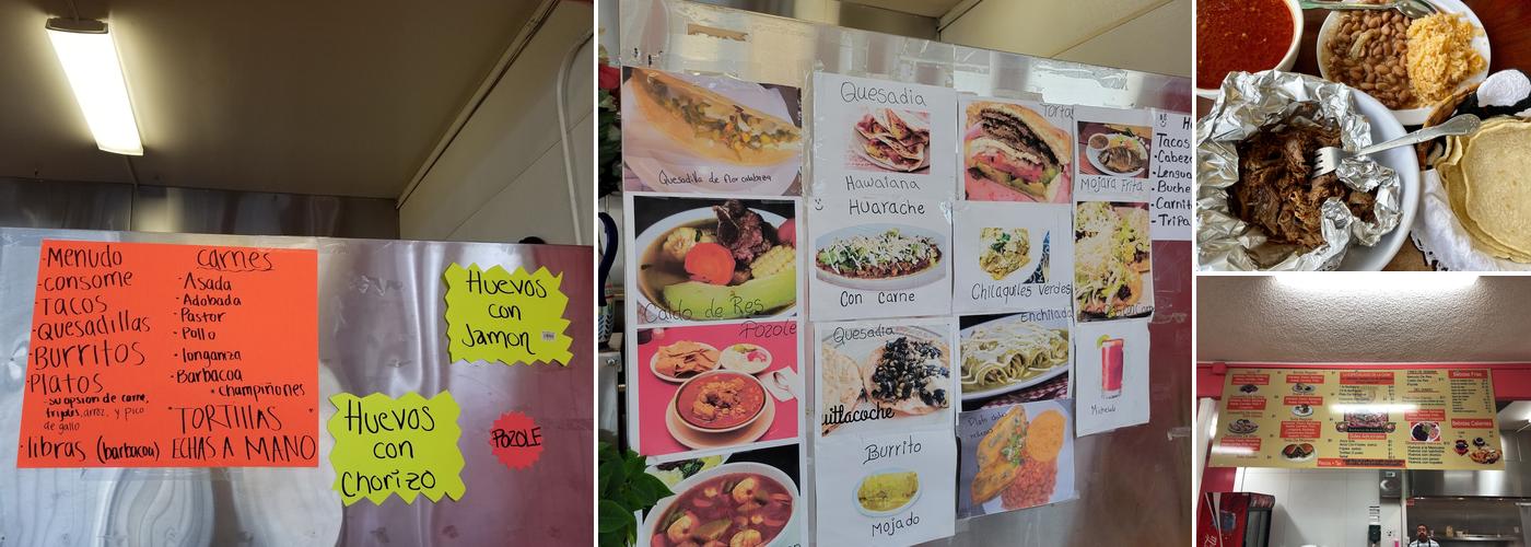 EL Chaparro Restaurant Menu