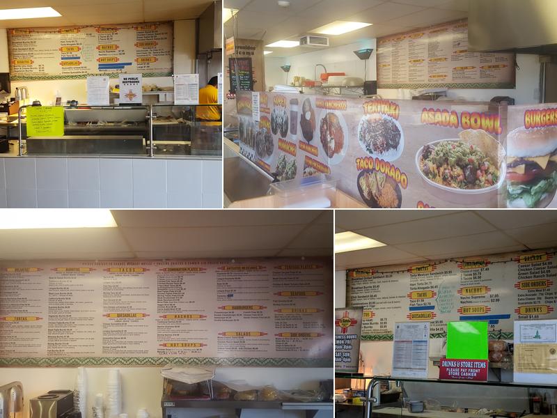 El Rancho Menu