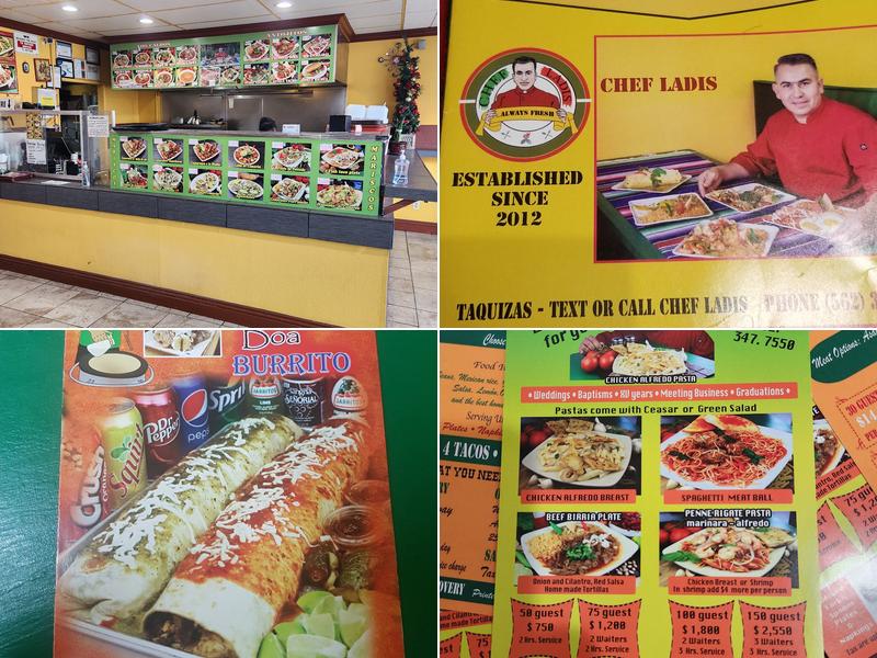 Que Buena Taqueria Menu
