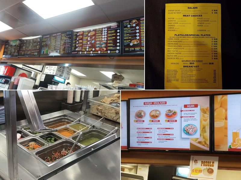 La Carreta Taqueria Menu