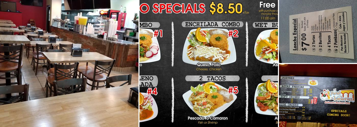 El Portal De Veracruz Menu