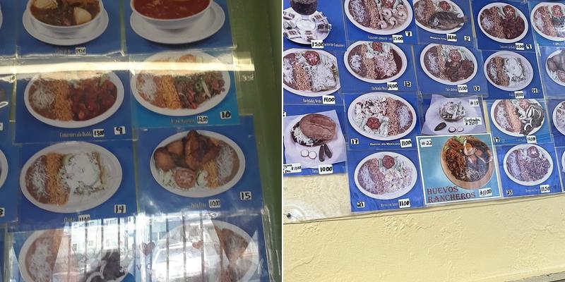 Taqueria El Grullo Menu