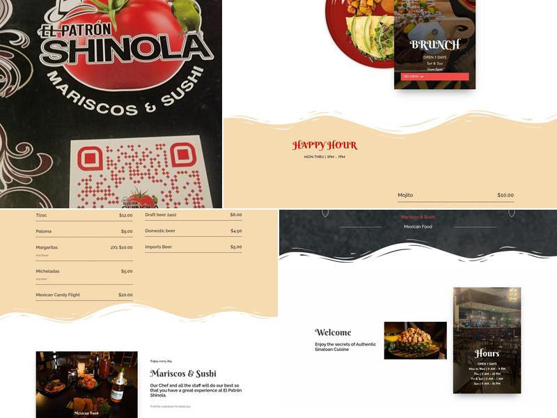 El Patron Shinola Menu