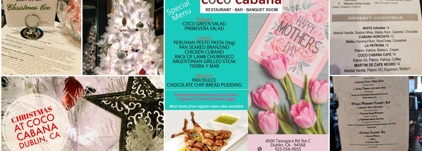 Coco Cabana Menu
