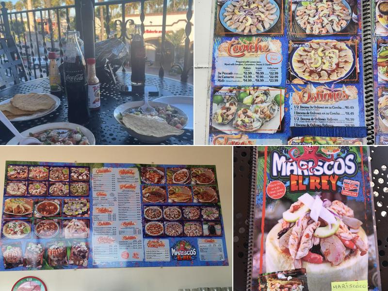 Mariscos El Rey Menu