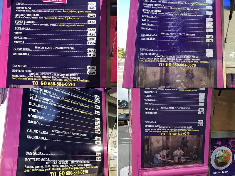 Tacos Juanita's Estilo Mezcala Menu