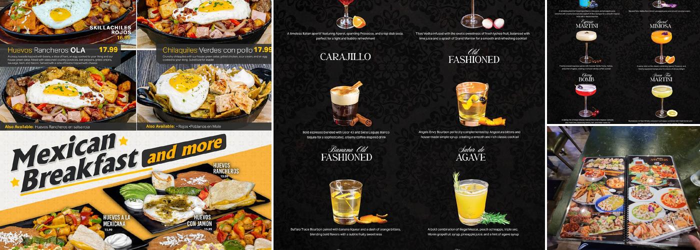 Ola Restobar Menu