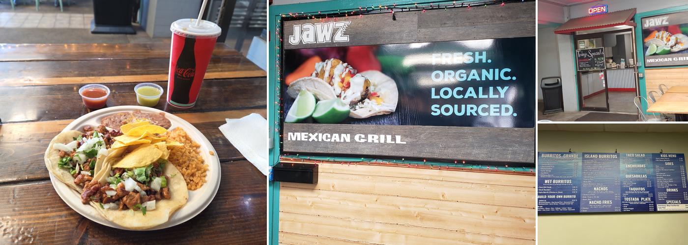 Jawz Mexican Grill Menu