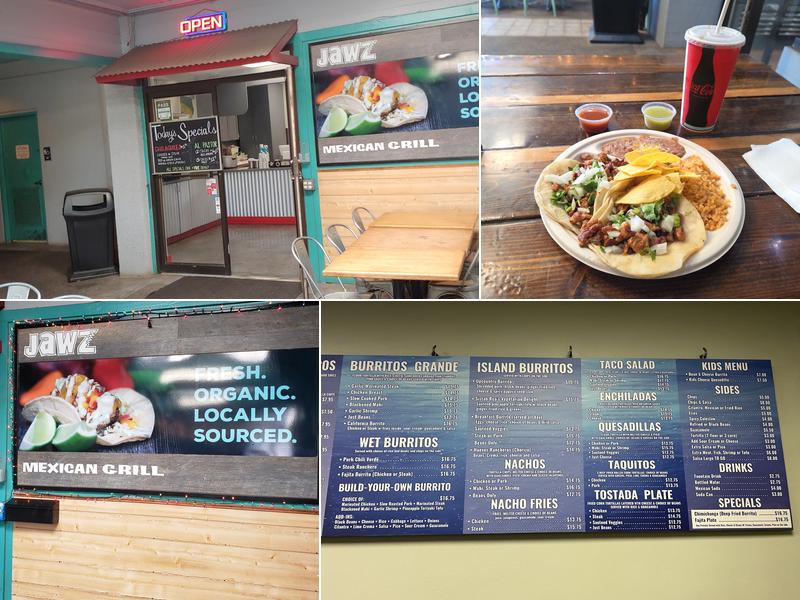 Jawz Mexican Grill Menu