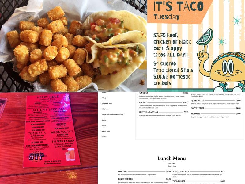 Sloppy Taco Palace Menu
