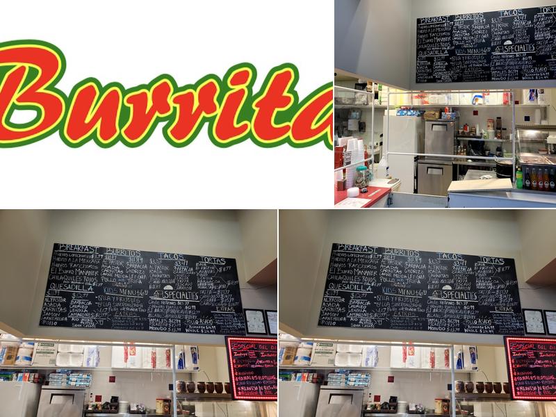 Burritacos Menu