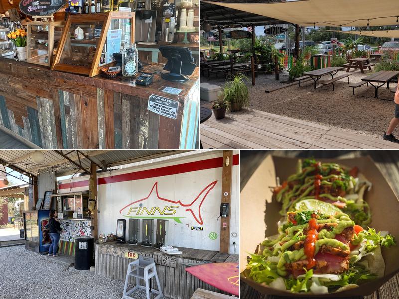 FINNS ISLAND STYLE GRUB + FINNS BARISTA BAR and SNACK SHACK