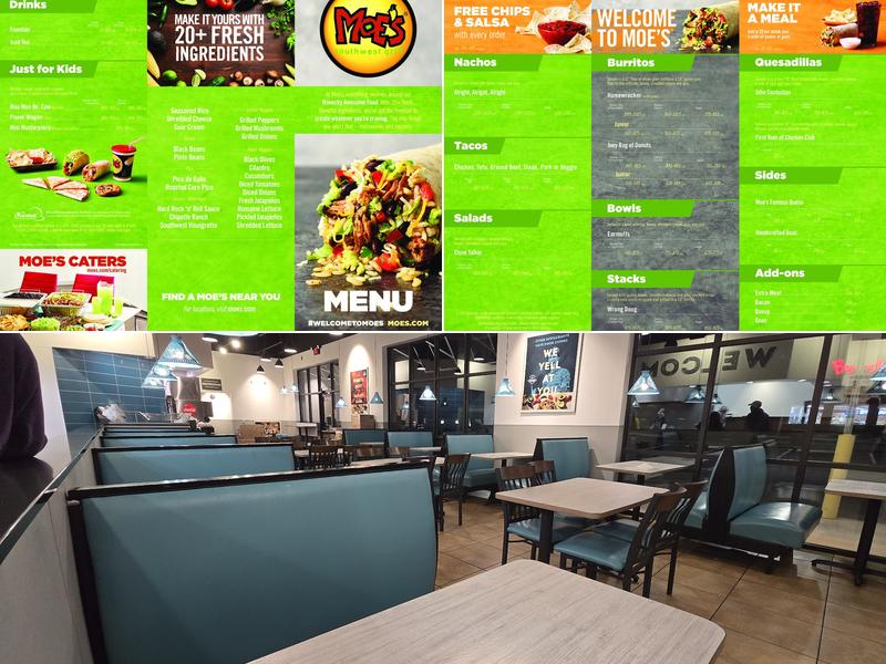 Moe's Southwest Grill Menu