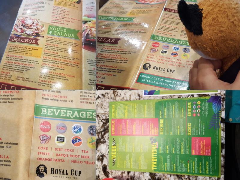 Cactus Cantina of Fairhope Menu