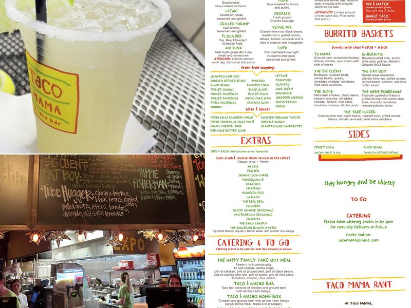 Taco Mama - Hwy 119 Menu