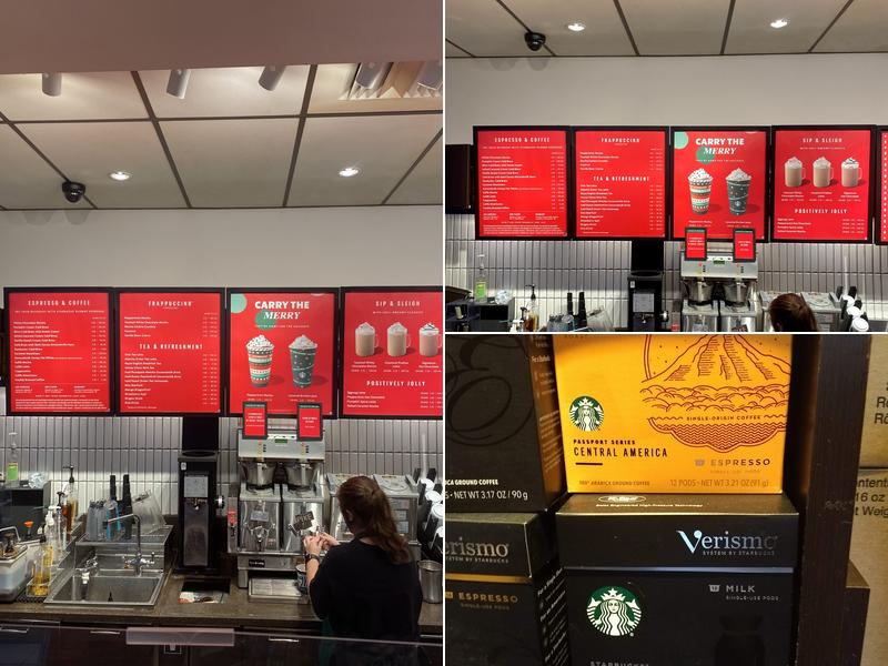 Starbucks Menu