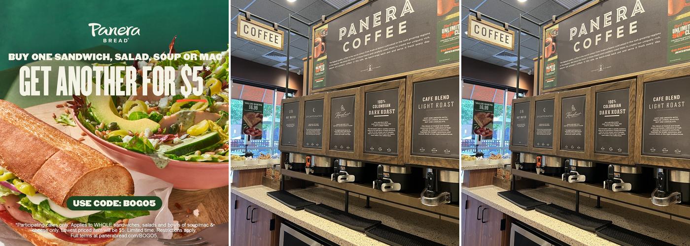 Panera Bread Menu