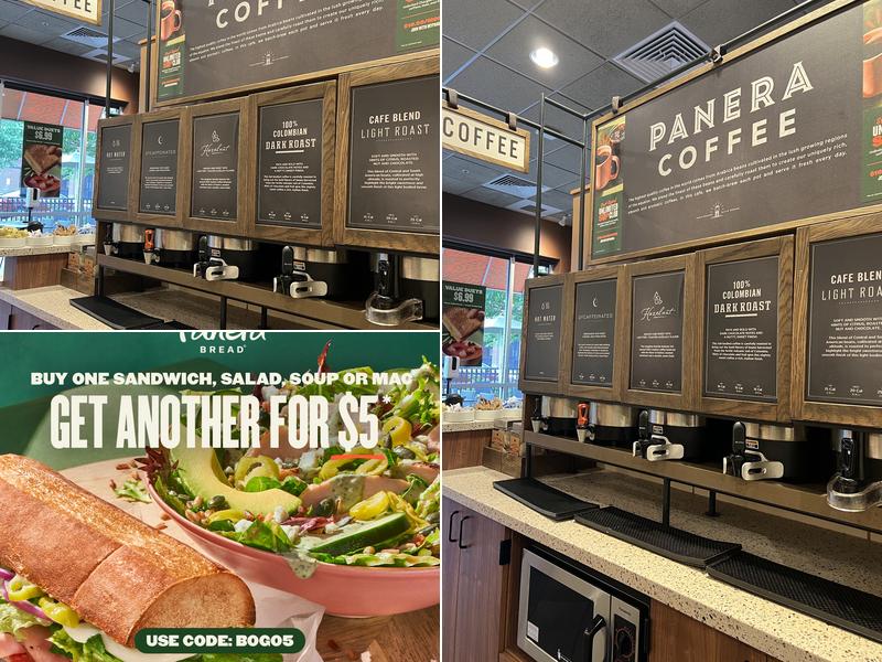 Panera Bread Menu